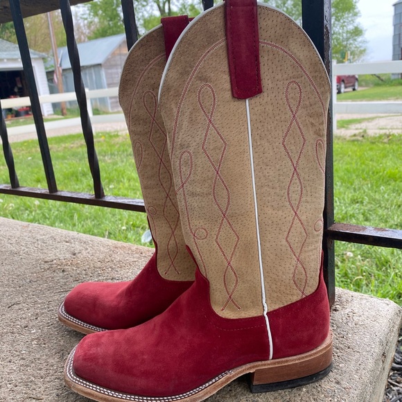 Anderson Bean Shoes - Women’s Anderson Bean Red Boots